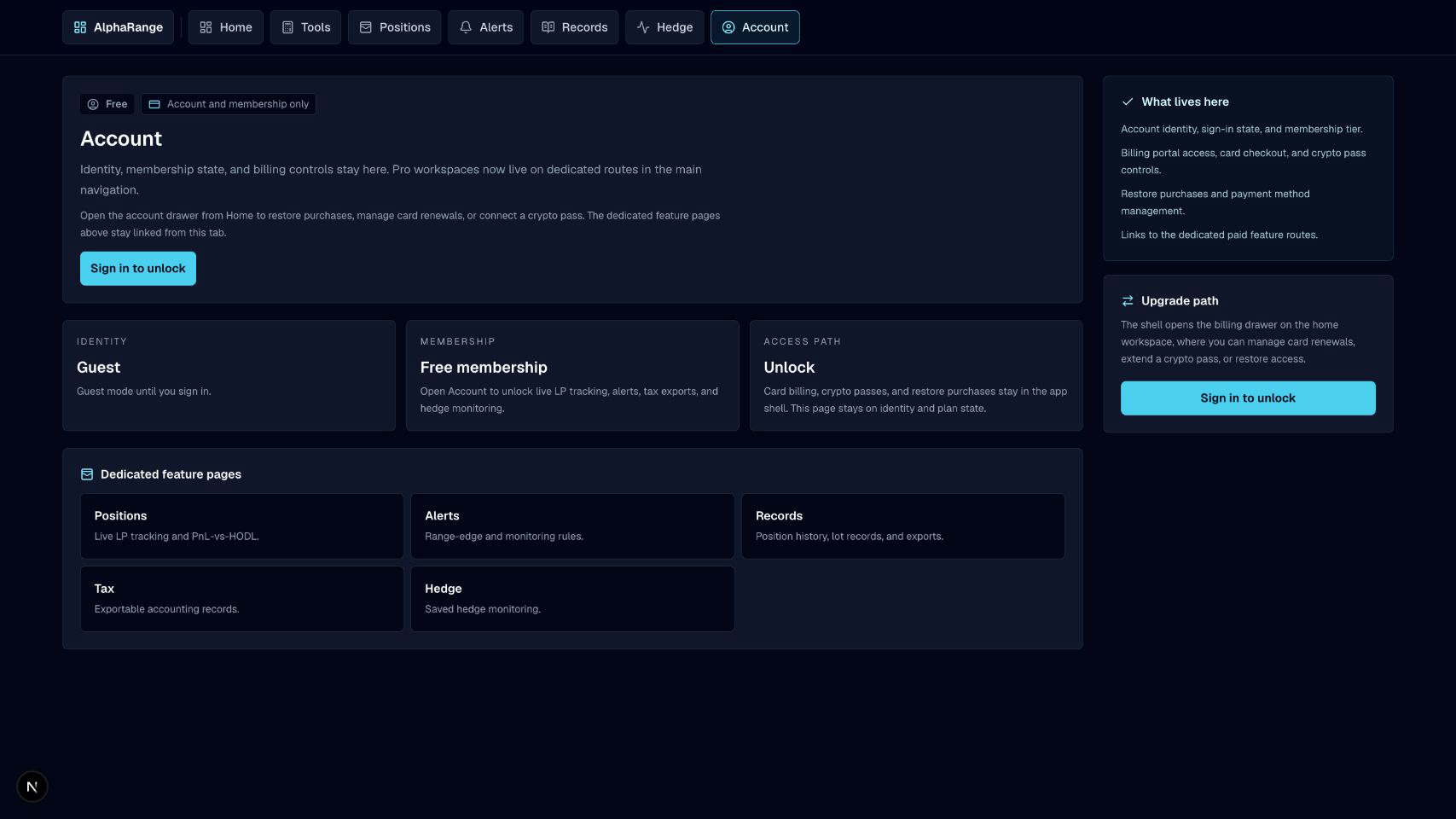 Web account pro
